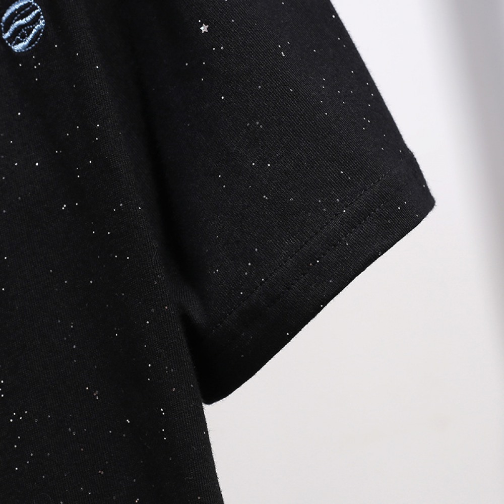 Women's Summer Dress Fat Extra-Large Size Womens Slimming Lucky Cat Short-Sleeved T-Shirt